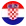 Drapeau circulaire de la Croatie