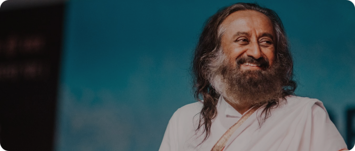 Leader humanitaire Gurudev Sri Sri Ravi Shankar