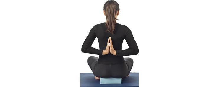 Paschim Namaskarasana or Reverse Prayer Pose