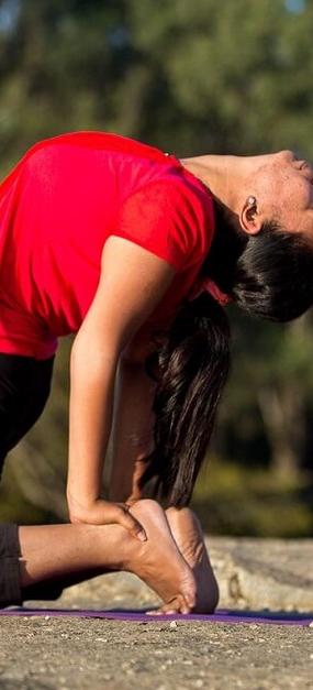 ustrasana camel pose yoga