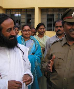 Jail transformation - Gurudev and the jailer