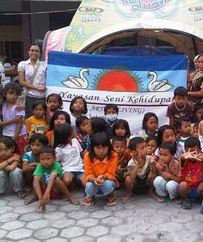 Merapi Volcano Relief Efforts