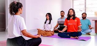 meditation yoga - happiness program - meditation session group