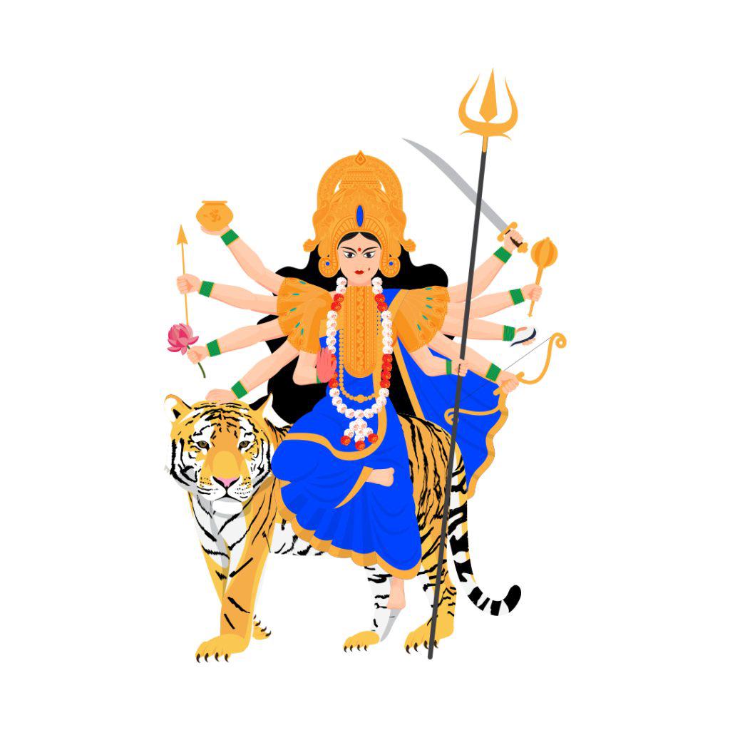 Goddess Chandraghanta - inline image