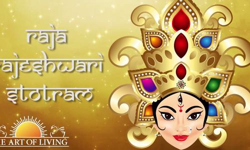 Raj rajeshwari stotram navratri videos