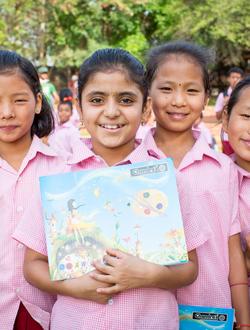 IWC-ServiceProjects-group-of-school-girls-smiling